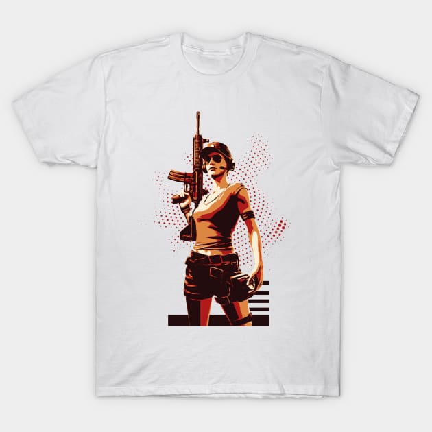 PlayerUnknown's Battlegrounds PUBG T-Shirt by Creativedy Stuff